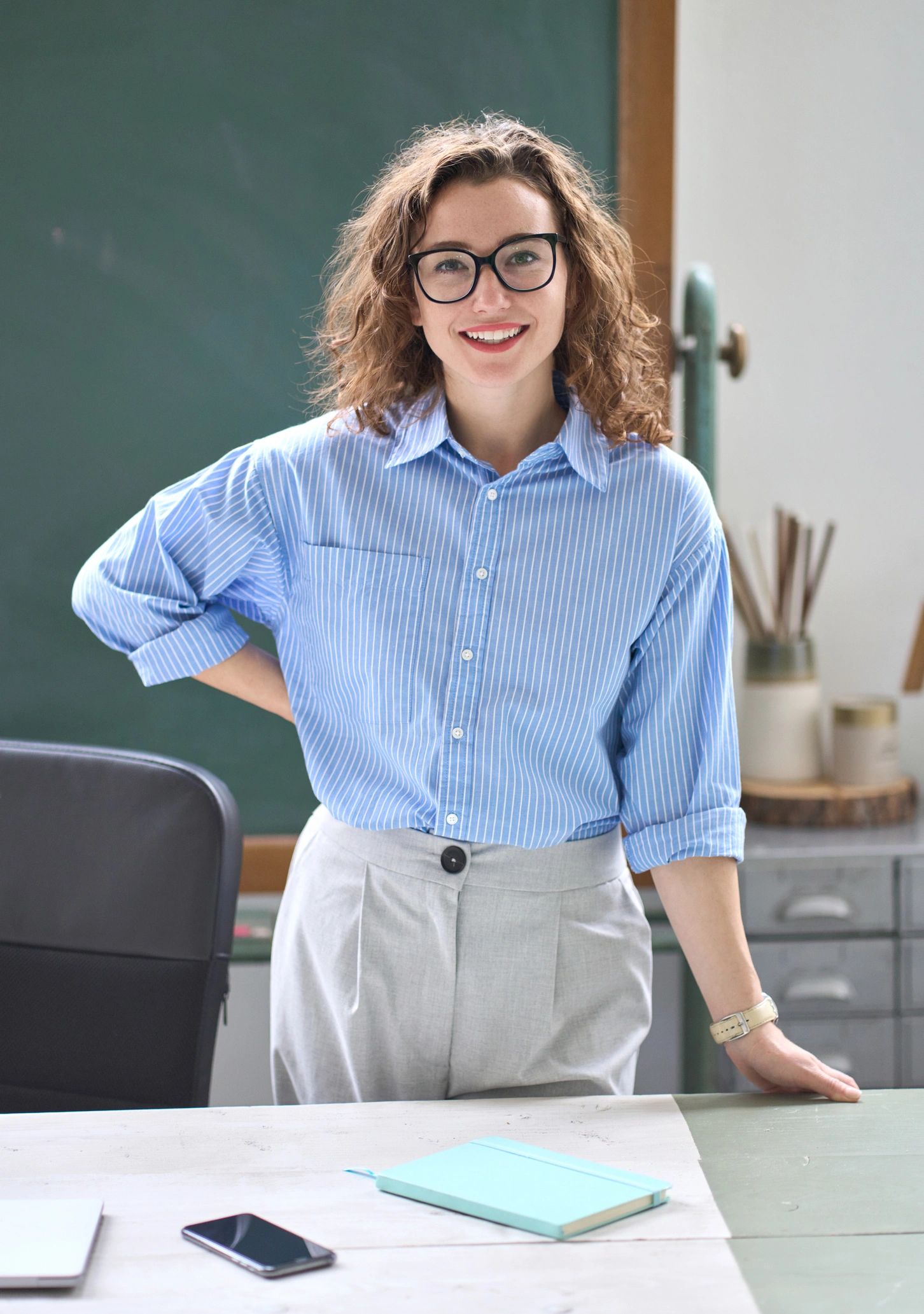 Portrait of preschool teacher